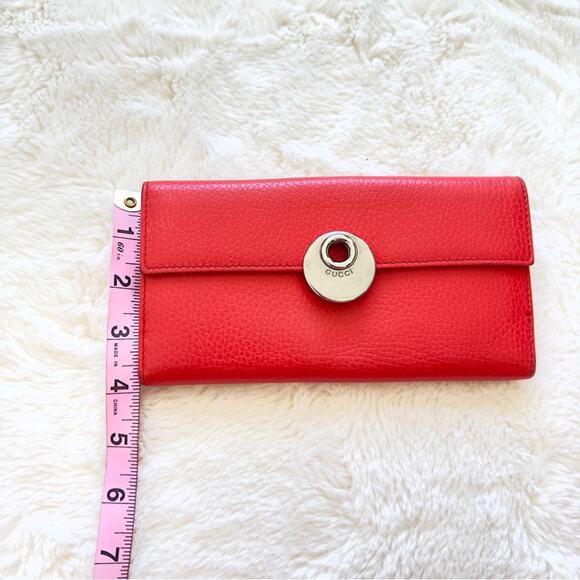 Gucci women leather red wallet Authentic!!! - Picture 8 of 12